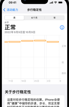 大荔iPhone手机维修如何在iPhone开启'步行稳定性通知'