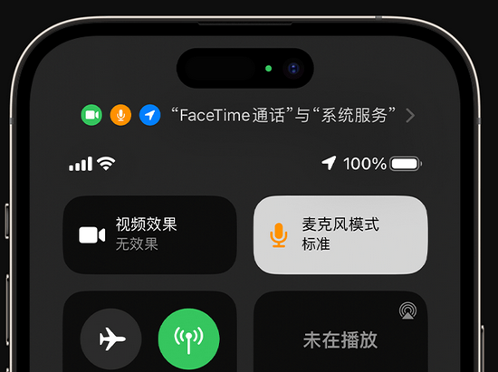 大荔苹果授权维修网点分享iPhone在通话时让你的声音更清晰 