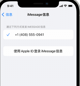 大荔apple维修iPhone上无法正常发送iMessage信息 