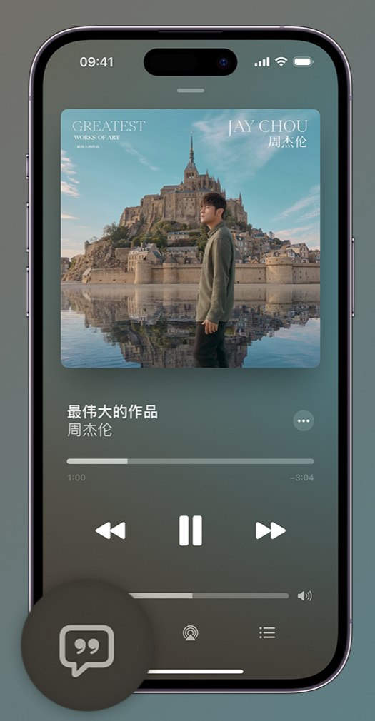 大荔iphone维修分享如何在iPhone上使用Apple Music全新唱歌功能 