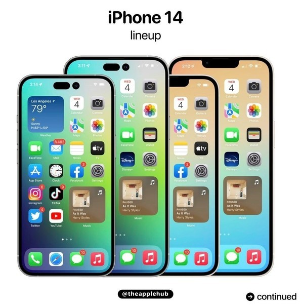 大荔苹果14维修分享iPhone 14全家福 