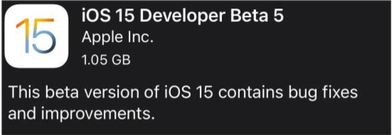 大荔苹果手机维修分享如何升级到iOS15.0 beta5 