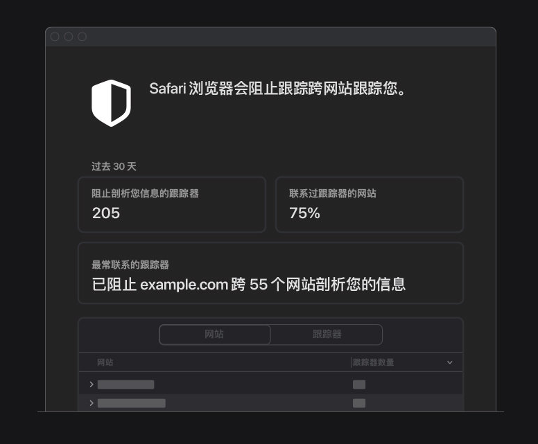 大荔苹果手机维修分享如何在 Safari 浏览器中查看和打开隐私报告 