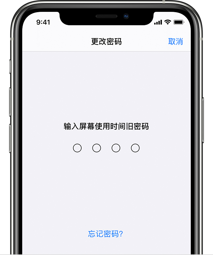 大荔苹果手机维修分享iOS 14 忘记屏幕使用时间密码怎么办 